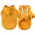 Autumn Winter Big Dog Clothes with Zipper yellow