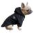 Autumn Winter Pet Dog Waterproof Warm Coat Cotton black