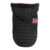 New Pet Dog Down Vest with Hood Dog Clothes Winter Warm Cotton black