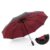 Double Layer Windproof Resistant Umbrella Burgundy
