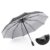 Double Layer Windproof Resistant Umbrella Gray